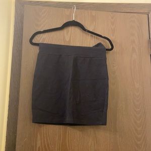 Black skirt